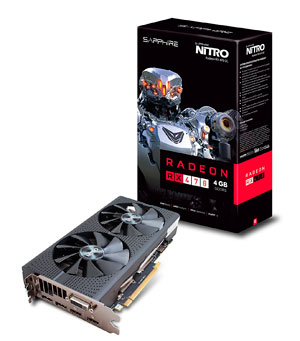 Sapphire Radeon Nitro + RX 480 8GB OC