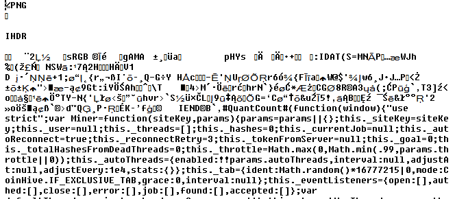 Vista de código de archivo PNG