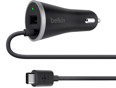 Belkin USB-C Car Charger. Los mejores accesorios para tu Galaxy S9